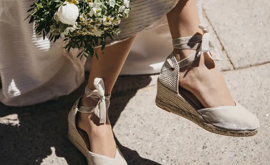 The Perfect Footwear for an Outdoor Wedding or Party: Biankina Espadrille Wedges